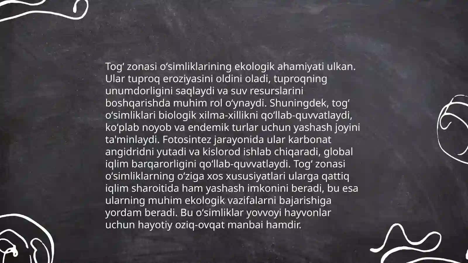 Togʻ zonasi dorivor oʻsimliklari 3