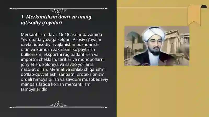 Iqtisodiyot nazariyasi rivojlanishining asosiy bosqichlari 3