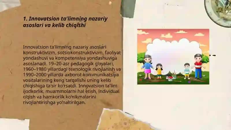 Innovatsion ta'limning rivojlanish tarixi 3