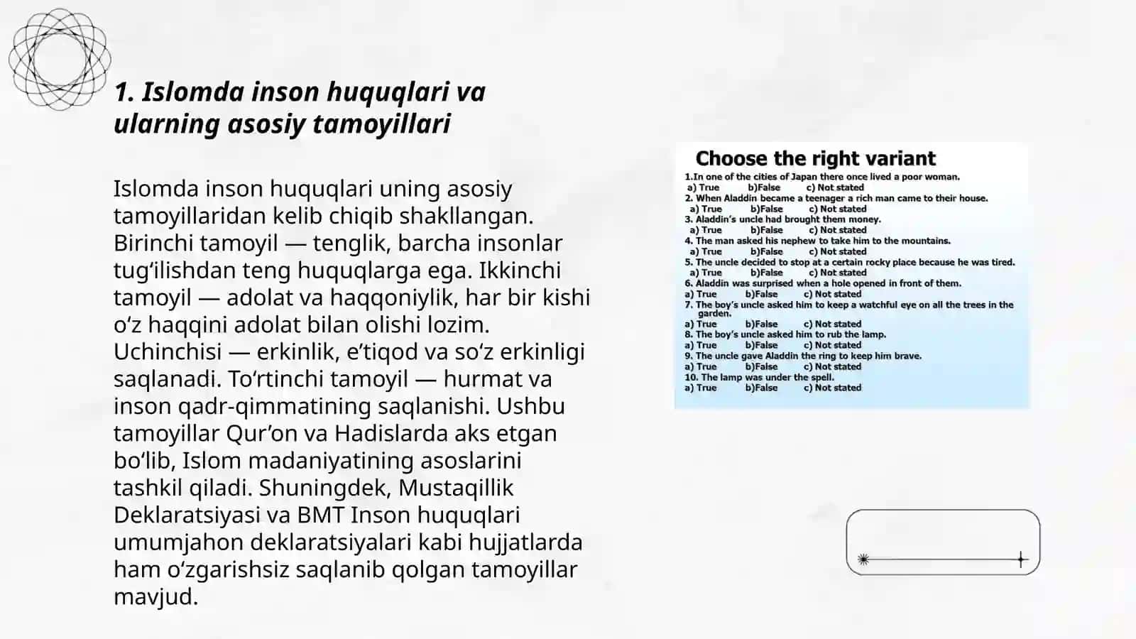 Islomda inson huquqlari va ularning asosiy tamoyillari 3