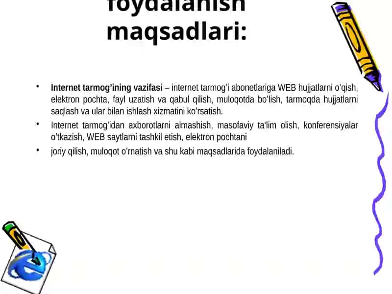 Htmlda web sahifalar yaratish mavzusi buyicha dars ishlanma 3
