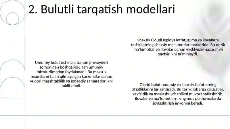 Bulutli Texnalogya 3