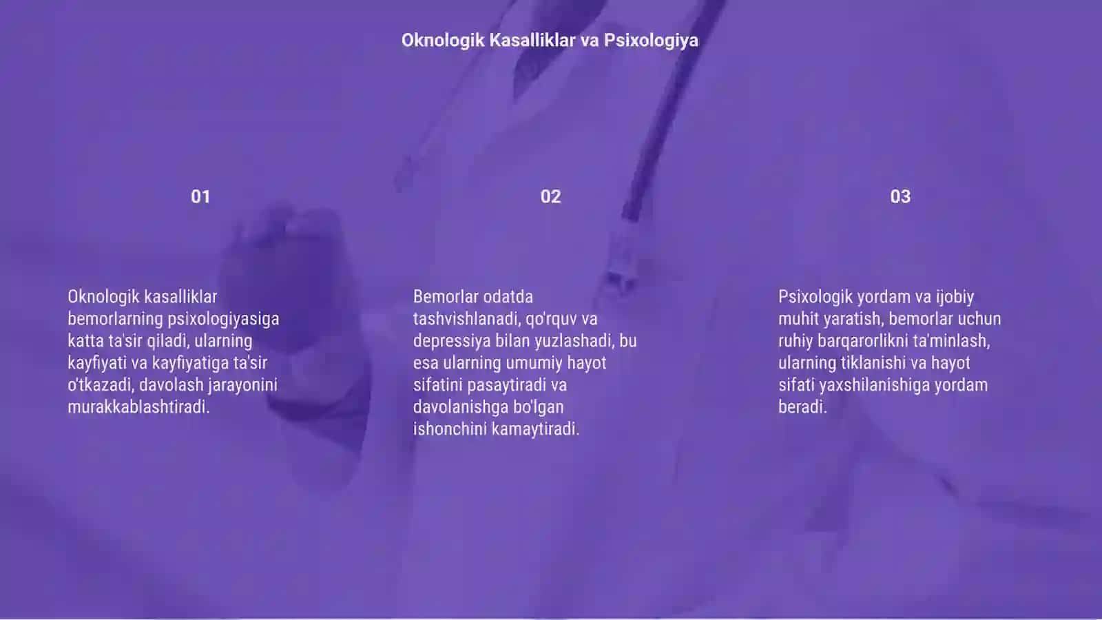 Oknologik kasalliklarda bemorlar psixologiyas 3