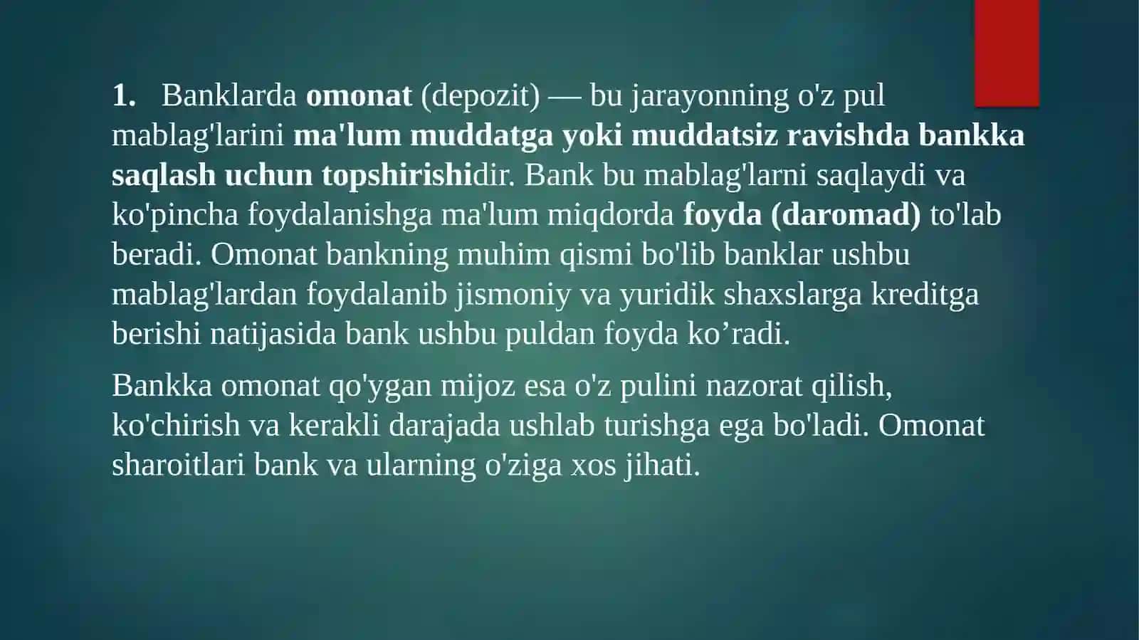 AHOLI OMONATLARINI KAFOLATLASHNING HUQUQIY ASOSLARI. BANK NAZORATINI TASHKIL QILISHNING HUQUQIY VA TASHKILIY ASOSLARI 3