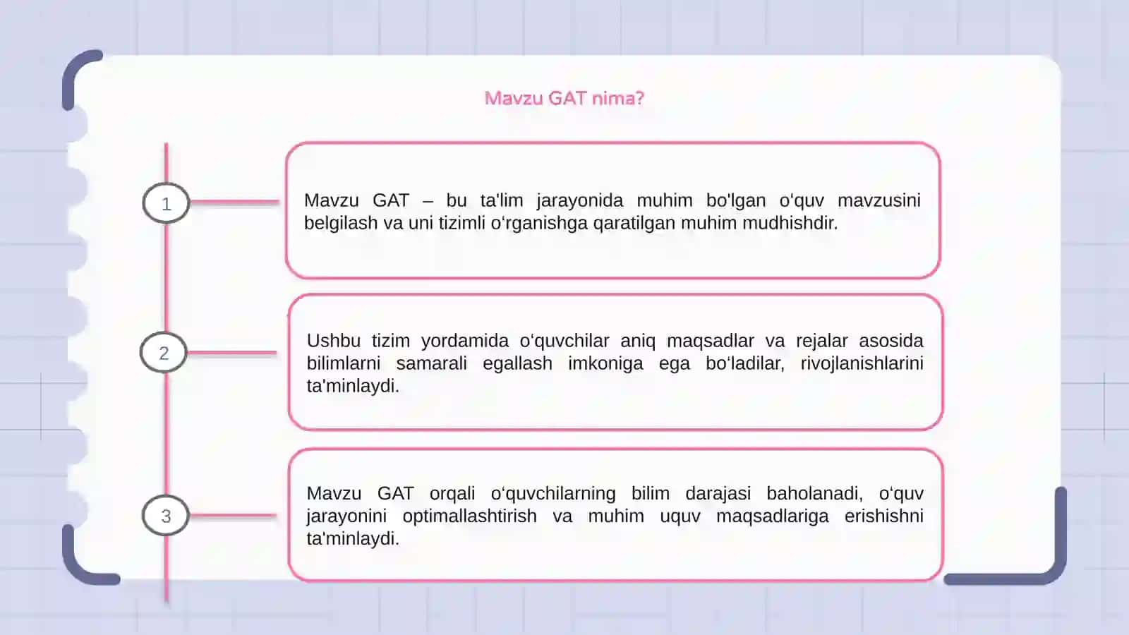 Mavzu GAT 3