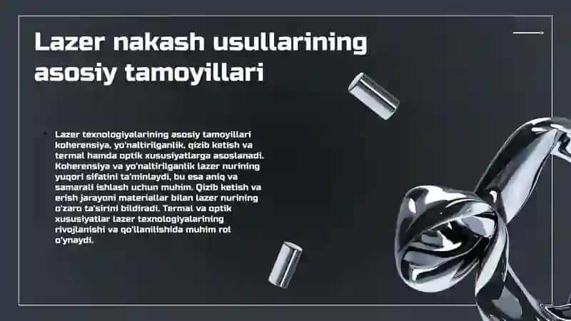 Lazer nakash usullari 3