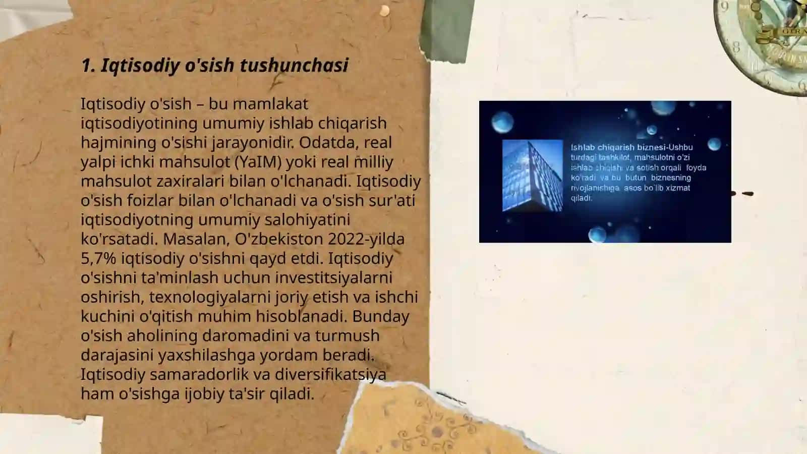 Iqtisodiyot o’sishi 3