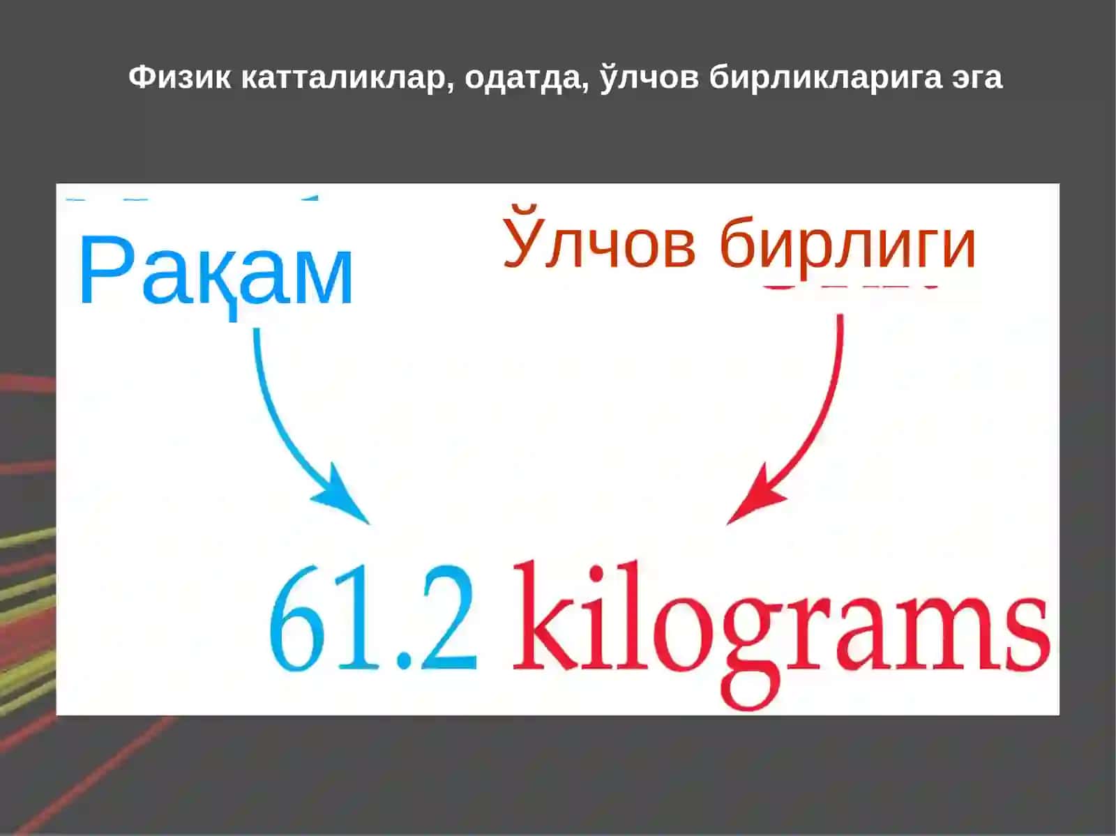 Физикада ўлчашлар 3