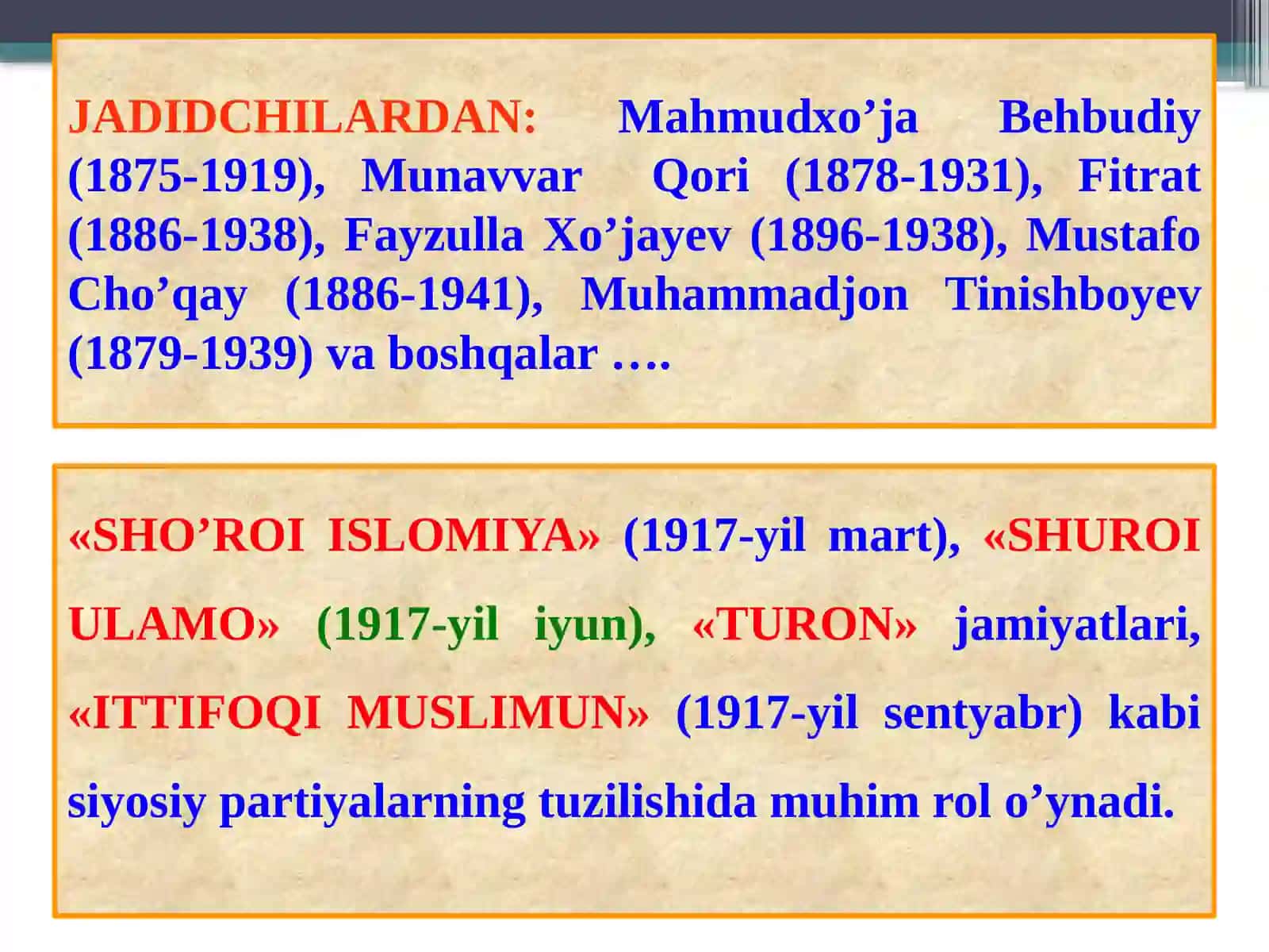 Turkistonda mustabid sovet hokimiyatining o’rnatilishi va unga qarshi qurolli harakat 3