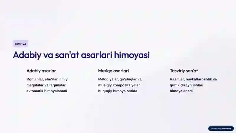 O'zbekistonda Mualliflik Huquqi 3