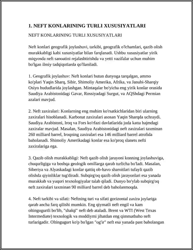 NEFT KONLARINI MEXANIK USULLAR BILAN ISHLASH 3