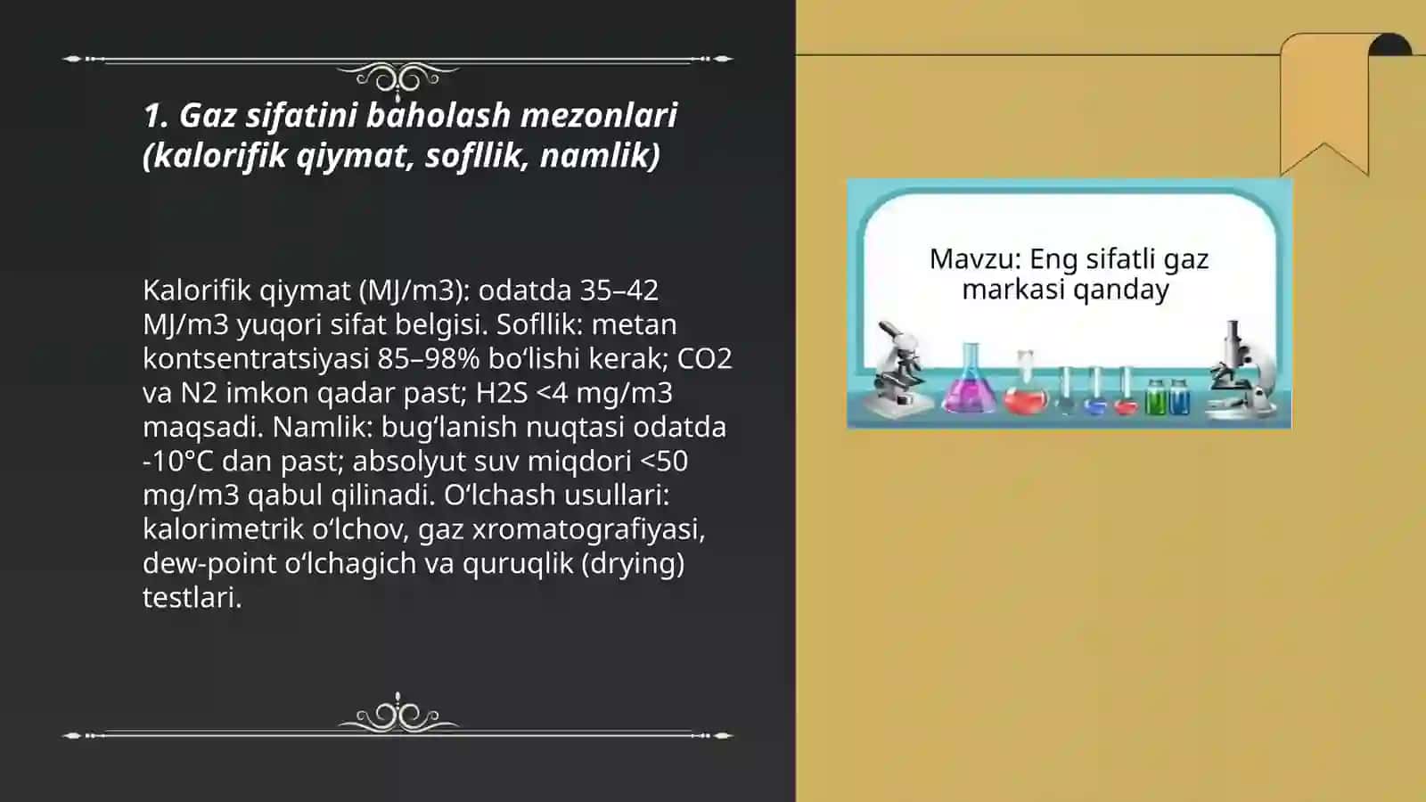 Eng sifatli gaz markasi aniqlash 3