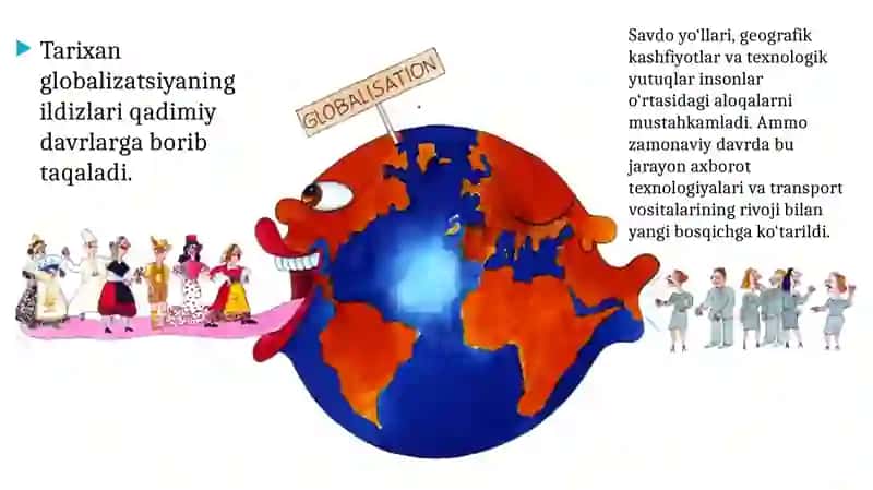 Zamonaviy jamiyatning dolzarb muammolaridan biri bo‘lgan globalizatsiyaning jamiyatga ta’siri 3