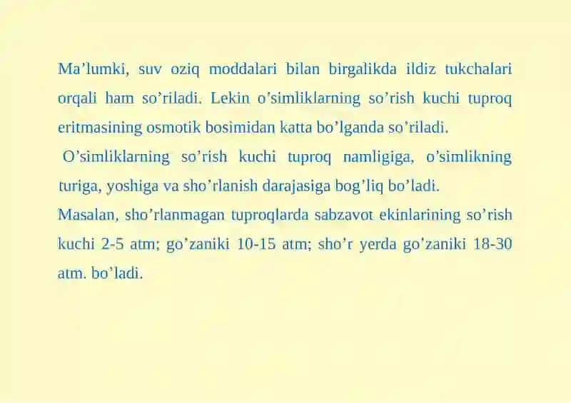 O’simliklarningsho’rlanishgachidamliligi 3