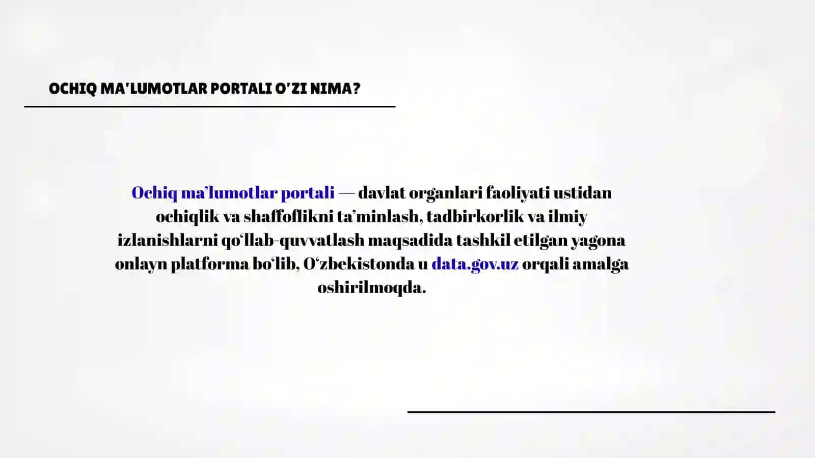 Korrupsiyaga qarshi kurashishda ochiq ma'lumotlar portalining huquqiy asoslari 3