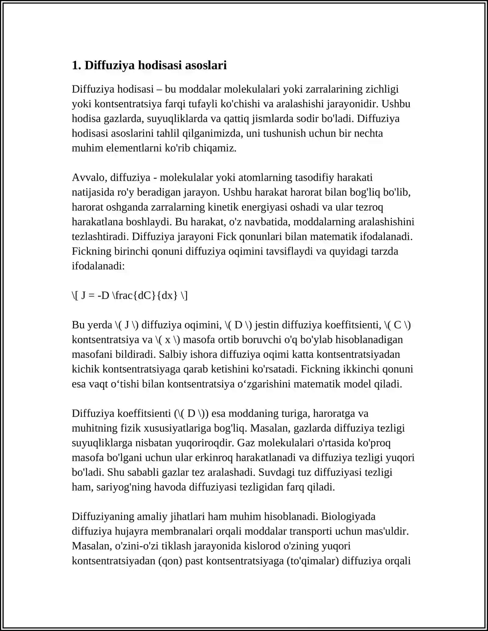 QATTIQ JISIMLARDA DIFFUZIYA XODISALARI 3
