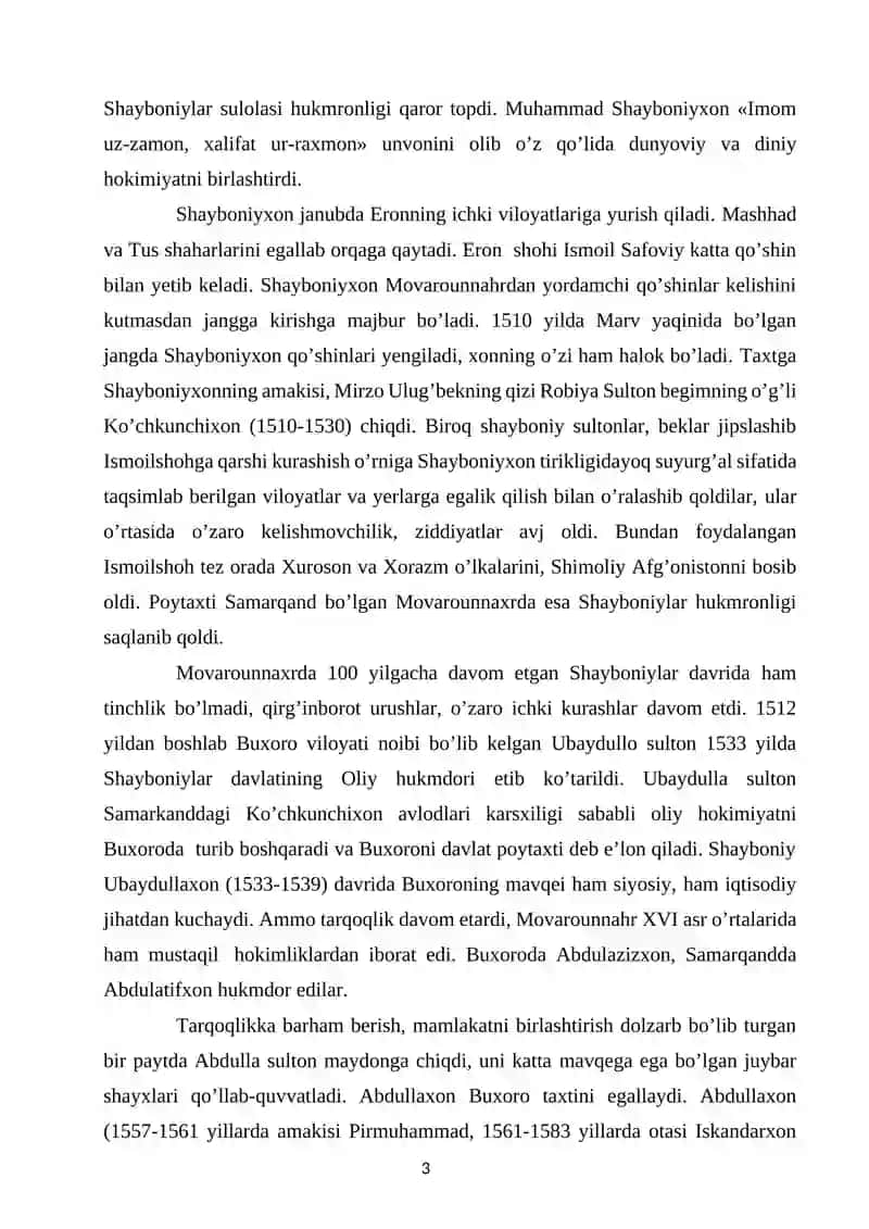 Buxoro amirligi, Qo’qon va Xiva xonliklarida ta’lim- tarbiya 3