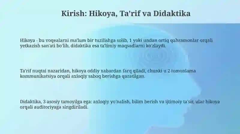 Rivoyat va uning didaktik maqsadi 3