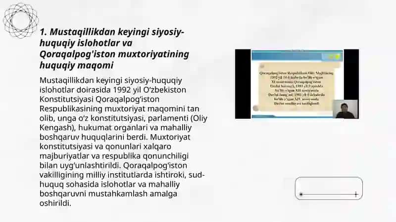 Mustaqillik yillarida Qoraqalpog'iston Respublikasi 3