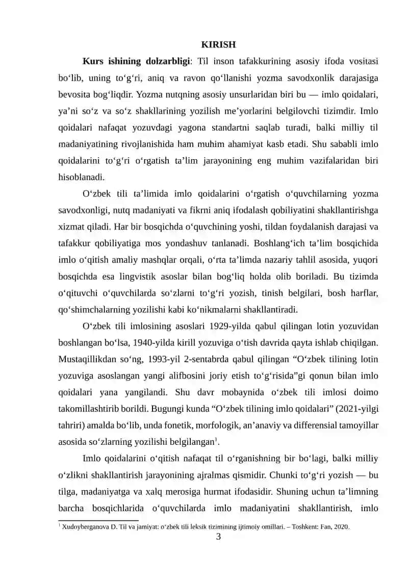 Ta’lim bo‘g‘inlarida imlo qoidalarining berilishi 3
