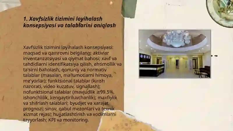Xavfsizlik tizimini kompleks loyihalashtirish 3