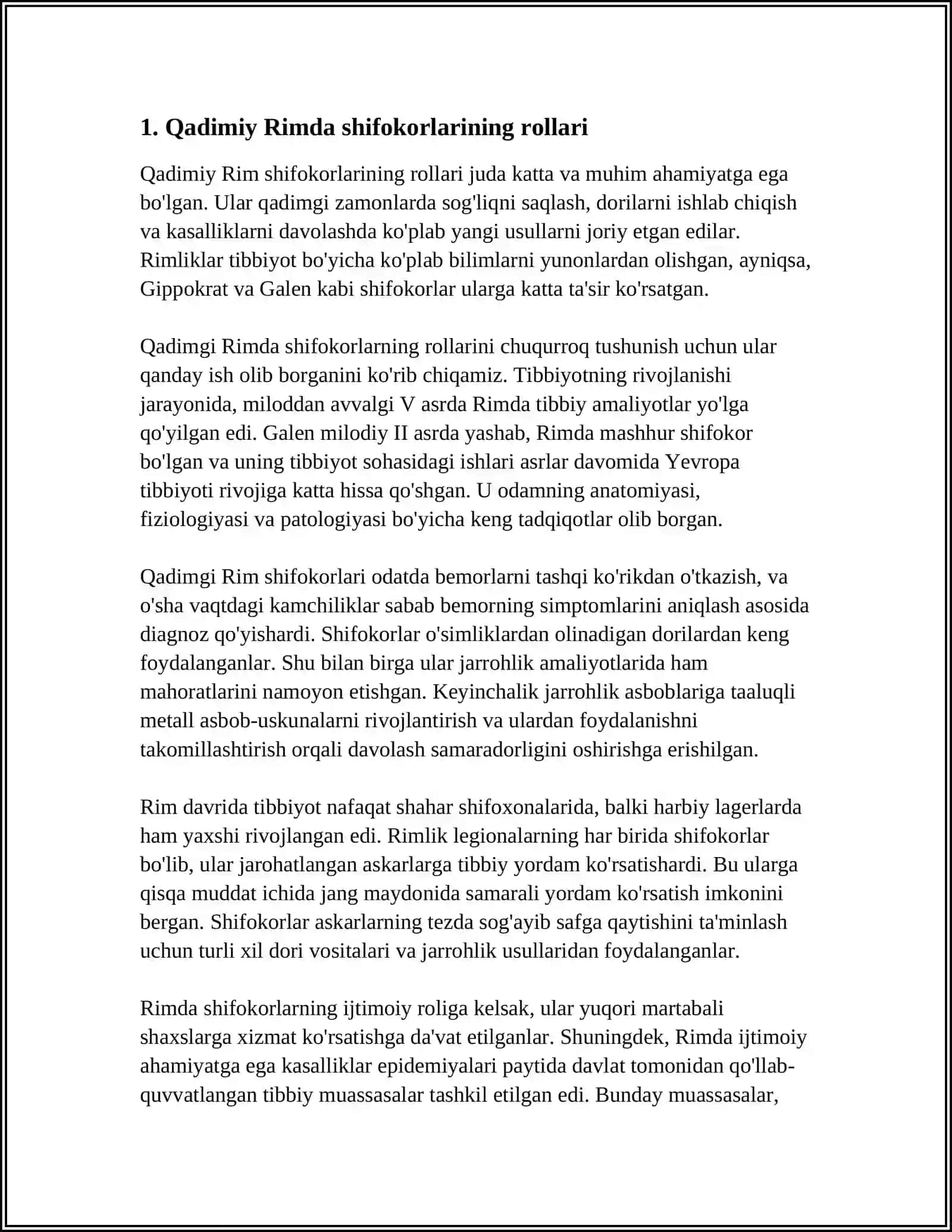 RIM VA GRETSIYADA DAVOLASHNING QADIMIY USULLARI 3