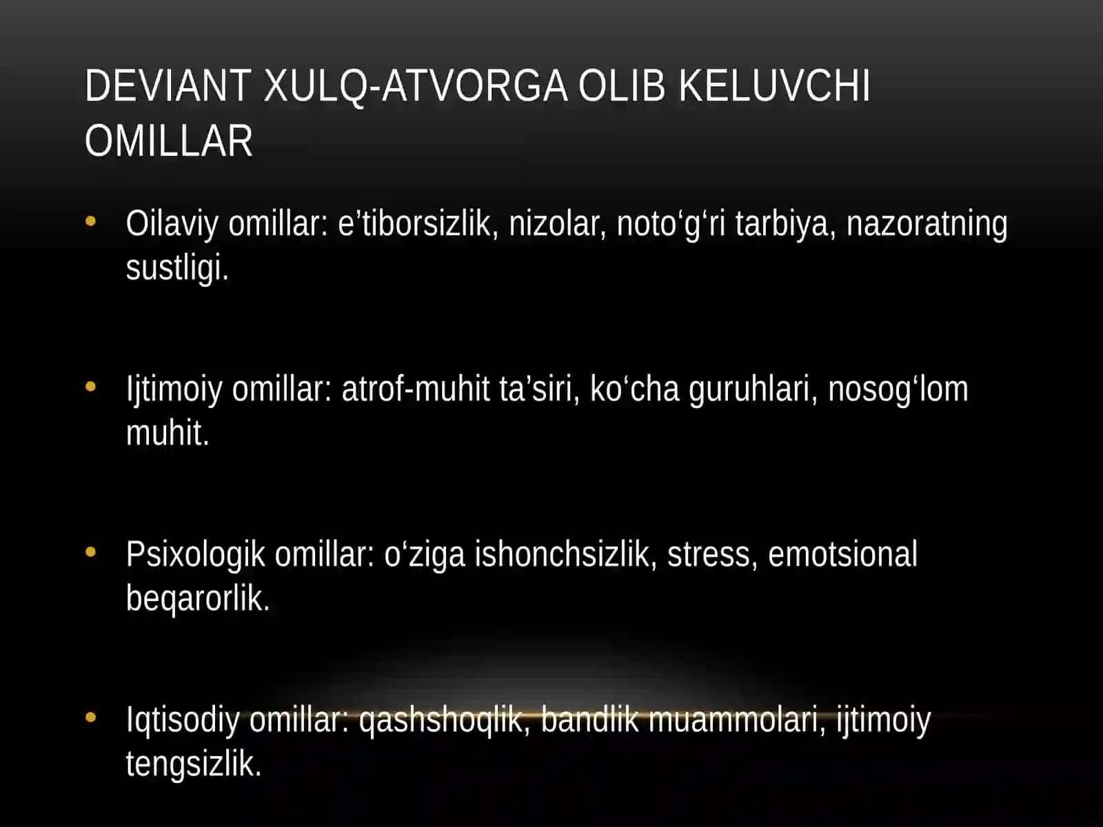 Yoshlar o’rtasida deviant xulq-atvor profilaktikasi 3