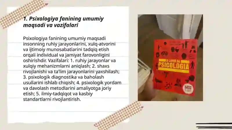 Psixologiya fanining maqsadi va vazifalari 3