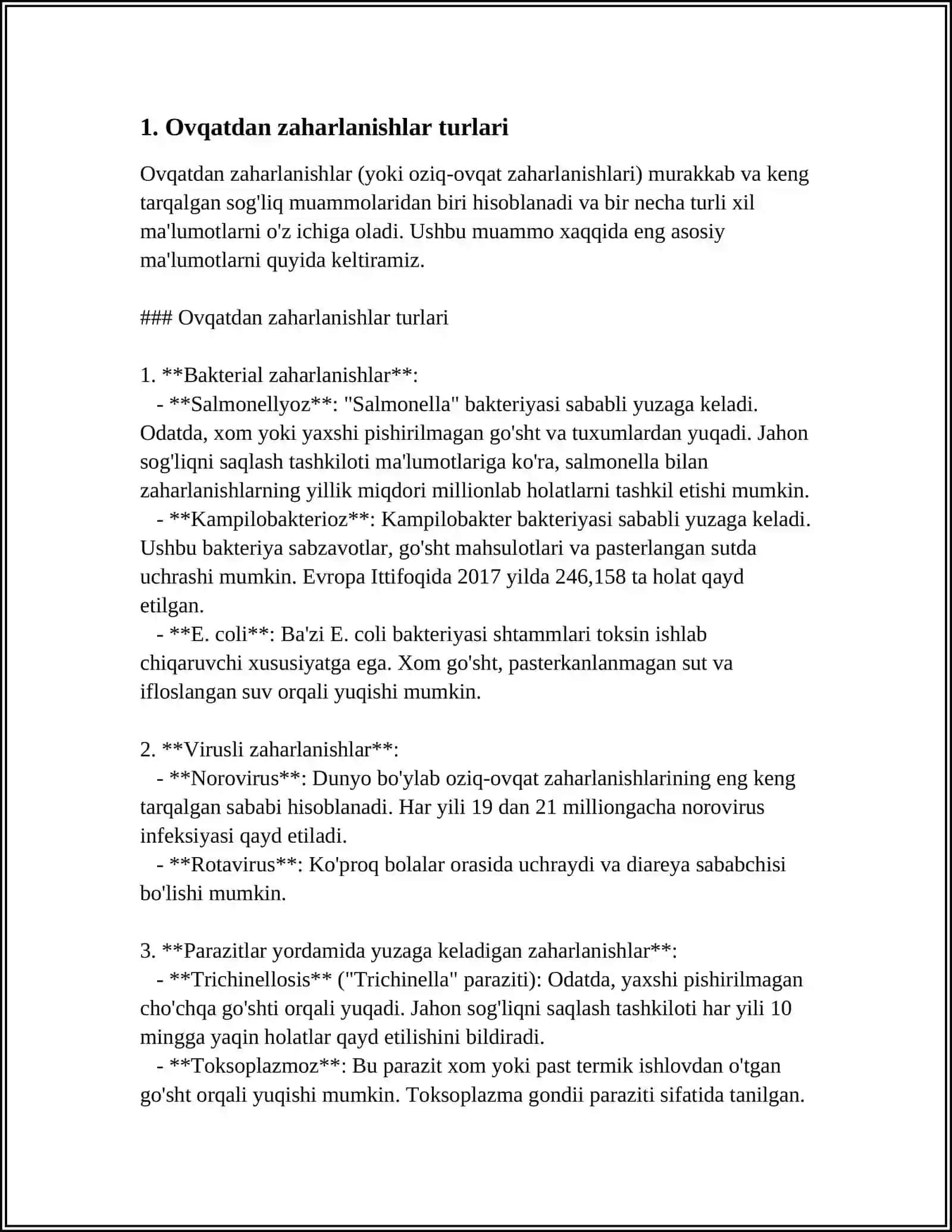 OVQATDAN ZAHARLANISHLAR VA ULARNING PROFILAKTIKASI 3