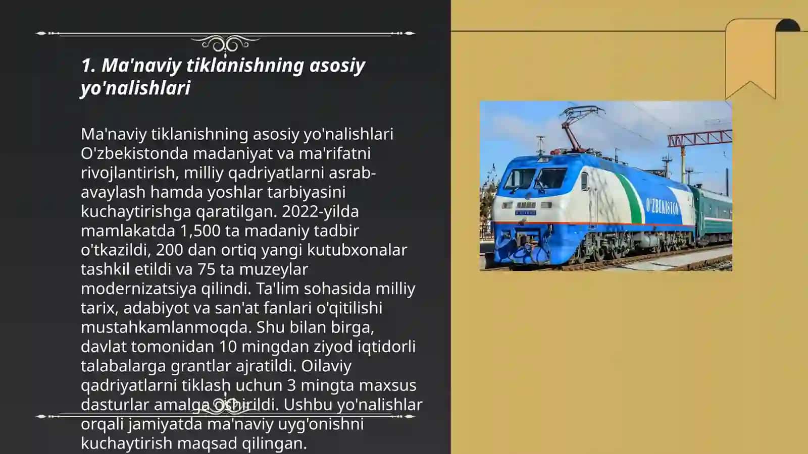 Ma'naviy tiklanishning asosiy yo'nalishlari 3