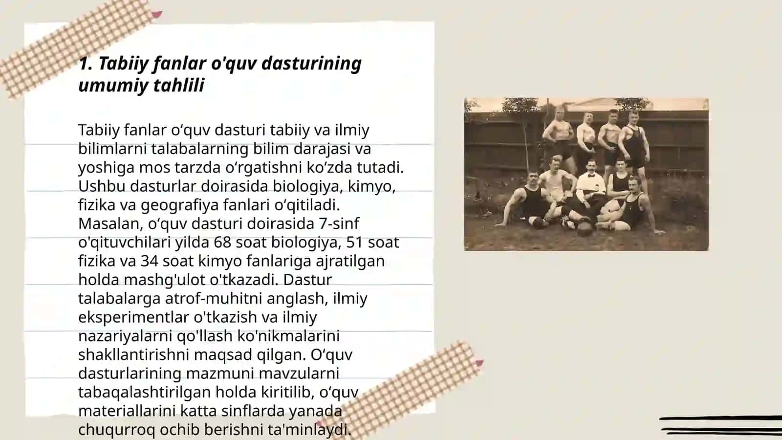 Boshlang'ich maktablarda tabiiy fanning mazmuni o'quv dasturining tahlili 3