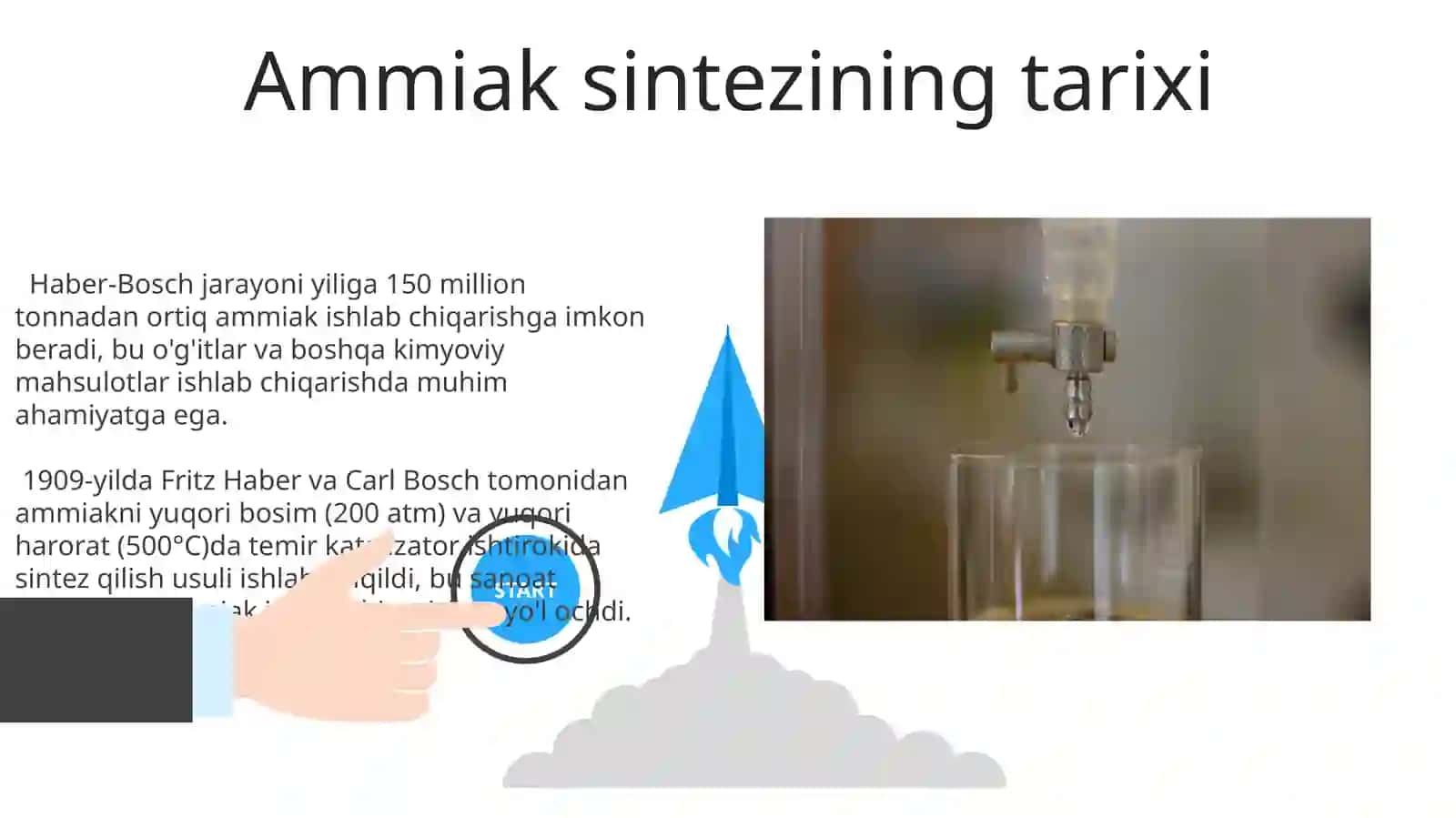 Amiak sintezi olinishi va xossalari 3