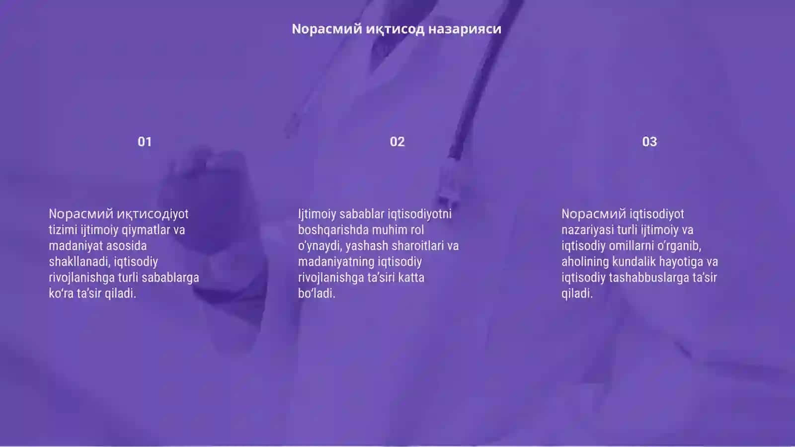 Norasmiy iqtisodiyot va uning ijtimoiy sabablari 3