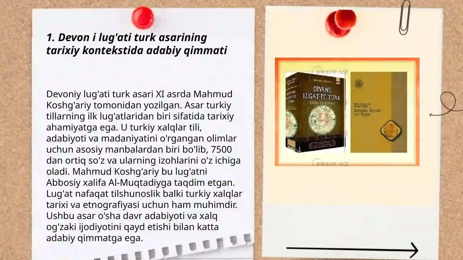 "Devon i lug'ati turk" asarining adabiy qimmati 3
