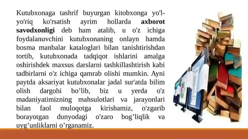 Kutubxona va muzey – ta’lim, tarbiya va axborot makoni 3