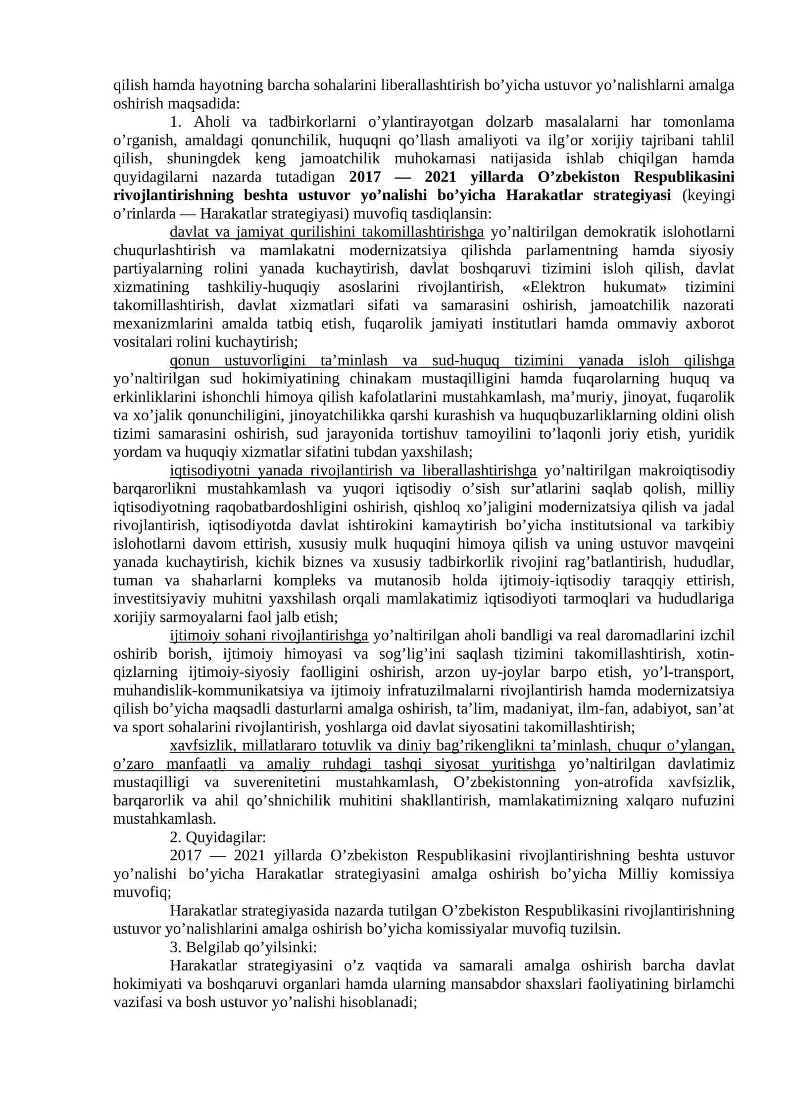 Yangilanayotgan O‘zbekiston: milliy tiklanishdan – milliy yuksalish sari 3