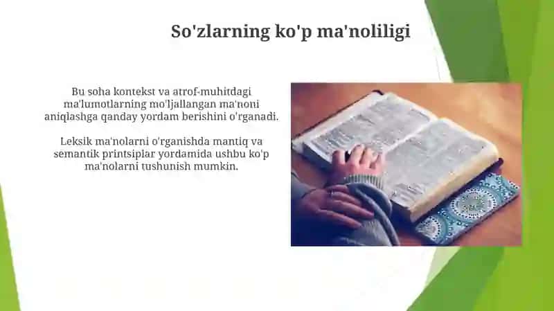Mantiqiy-Semantik Asosdagi Leksik Ma'nolarning Tadqiqi 3
