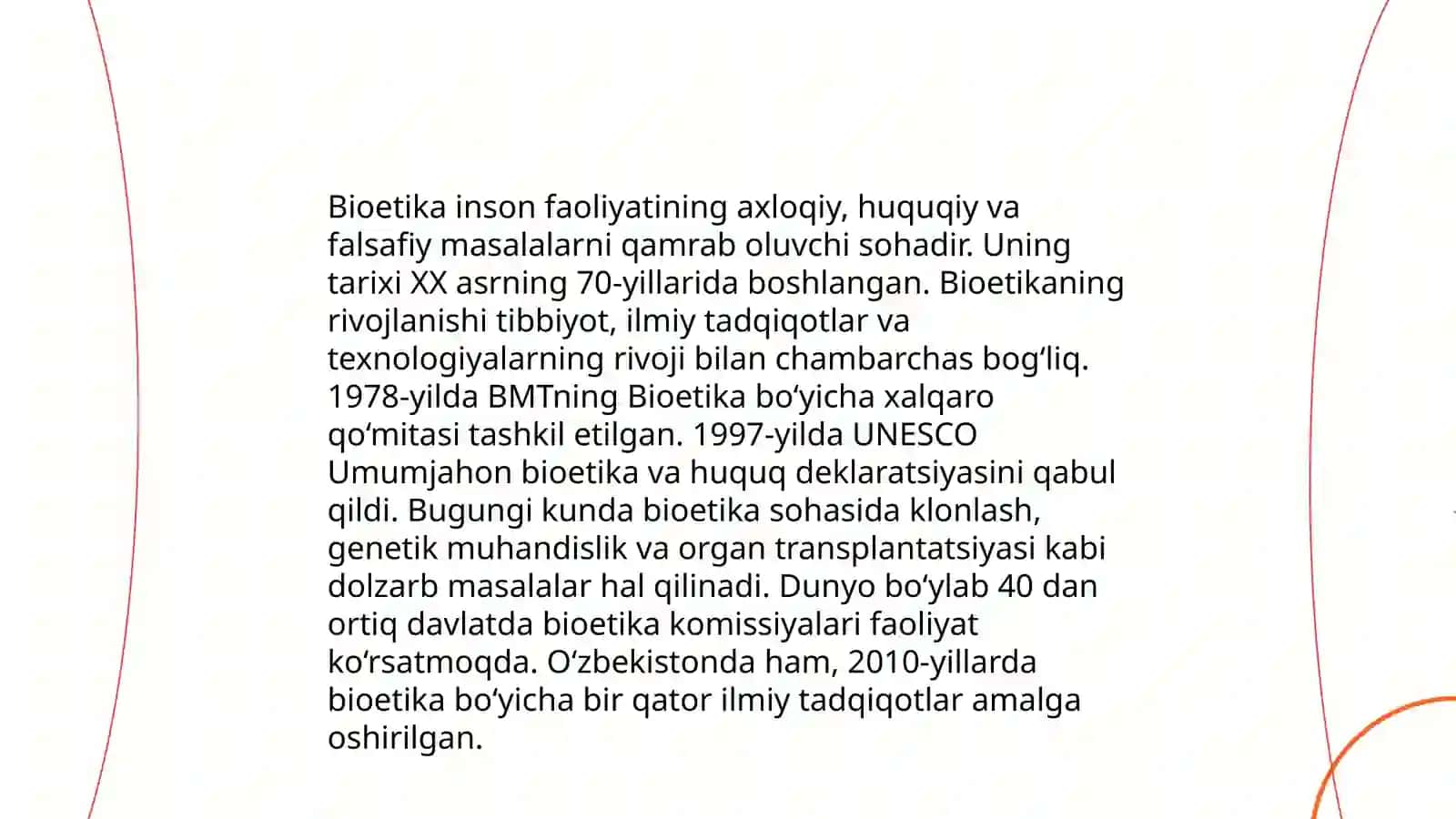 Bioetika va inson huquqlari umumjahon deklaratsiyasi haqida 3