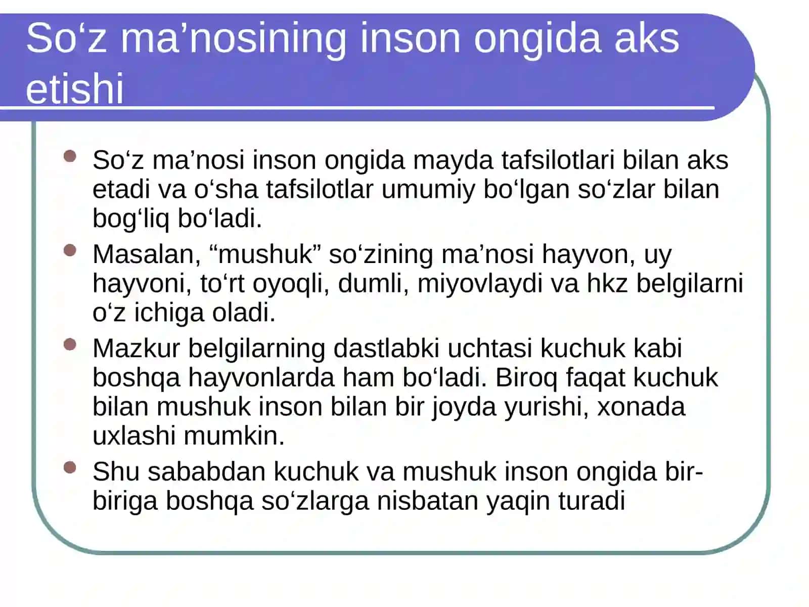 Ona tilida so‘z ma’nosining o‘zlashtirilishi 3