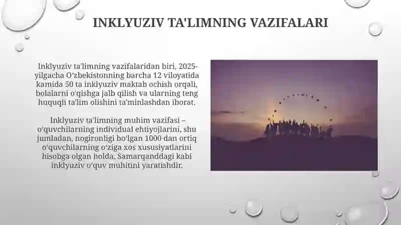 Inklyuziv ta'limning vazifalari 3