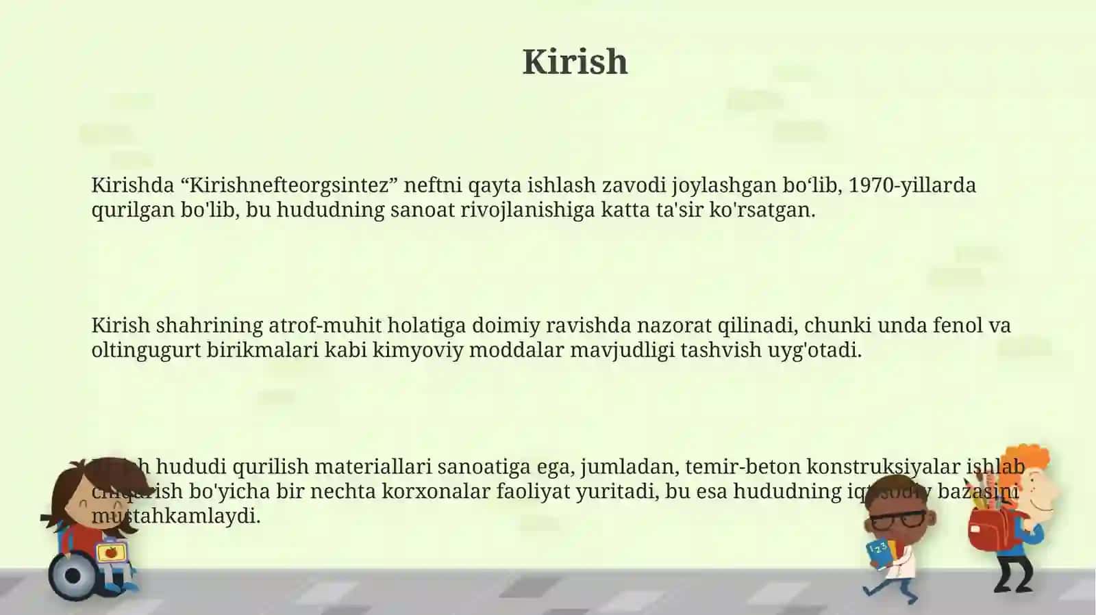 Ishlab chiqarishda shovqun va kimyoviy omillar 3