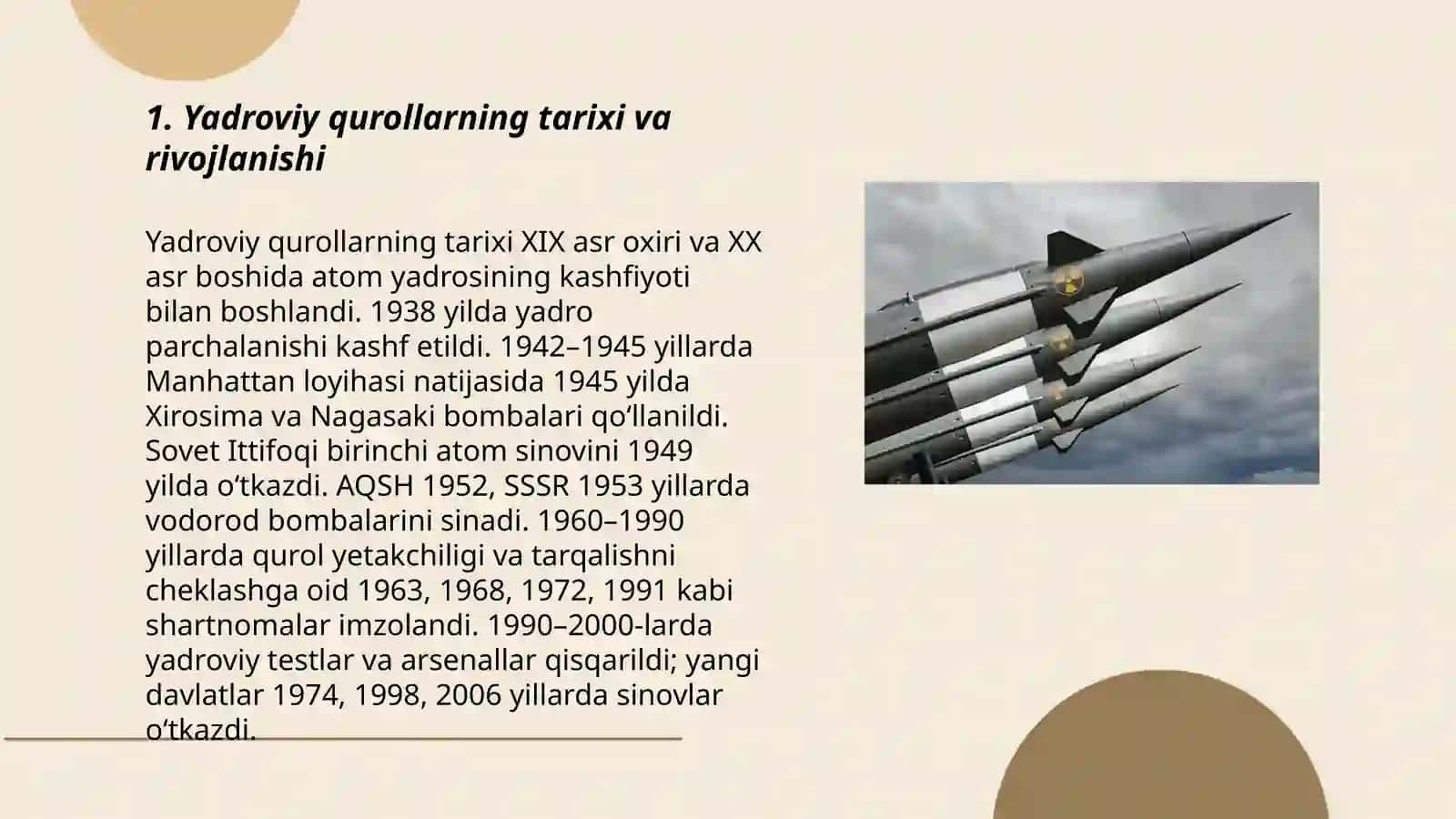 Yadroviy qurollar 3
