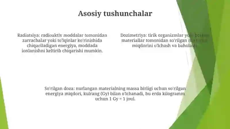 Dozimetriya Asoslari 3