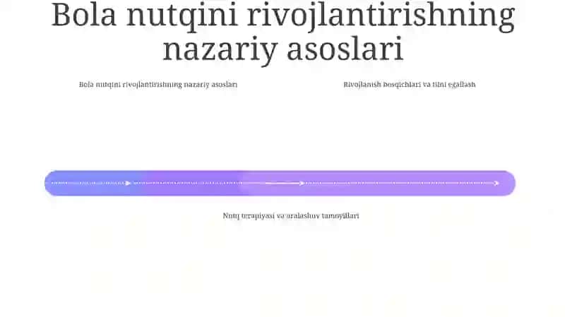 Bolalar Nutqini OʻStirish Nazariyasi Va Texnologiyalari 3