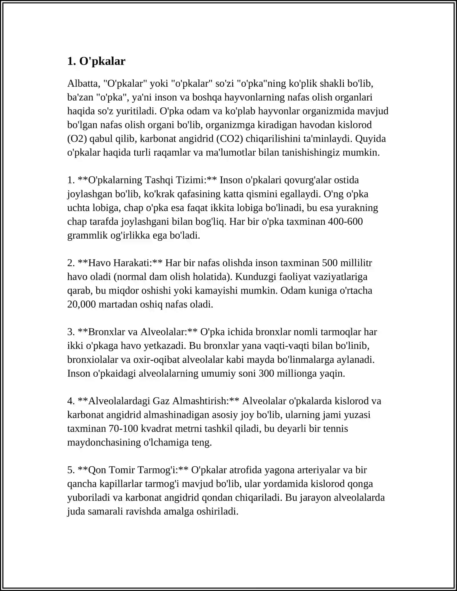BOLALARNING NAFAS A'ZOLARI 3