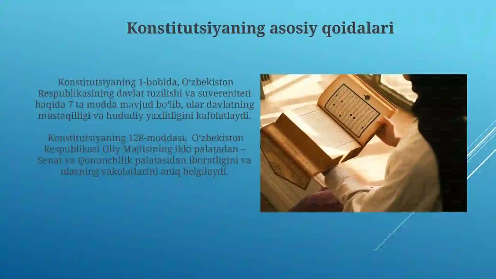 Konstitutsiyaning umumiy tasnifi 3