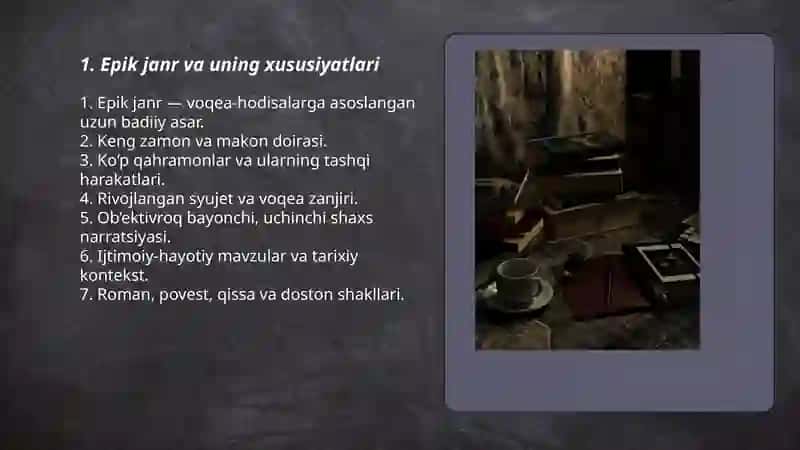 Adabiy tur va janrlar 3