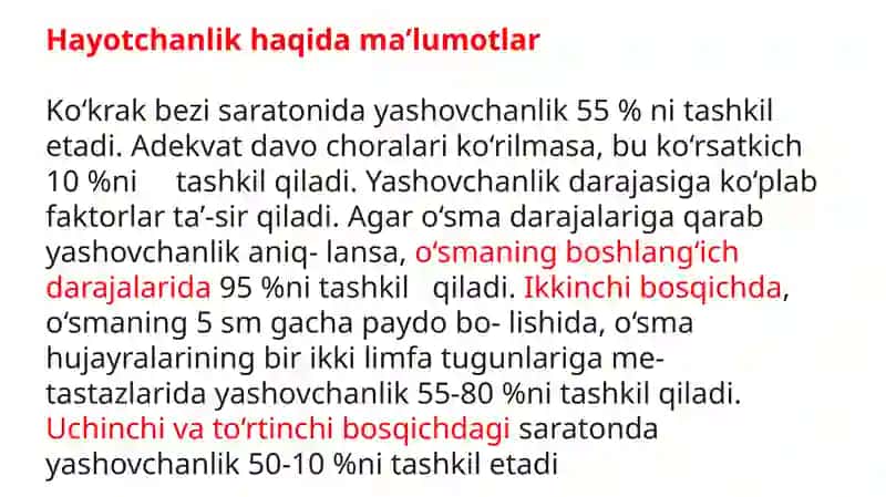 Sut bezi saratoni. Nur diagnostikasi va terapiyasi 3
