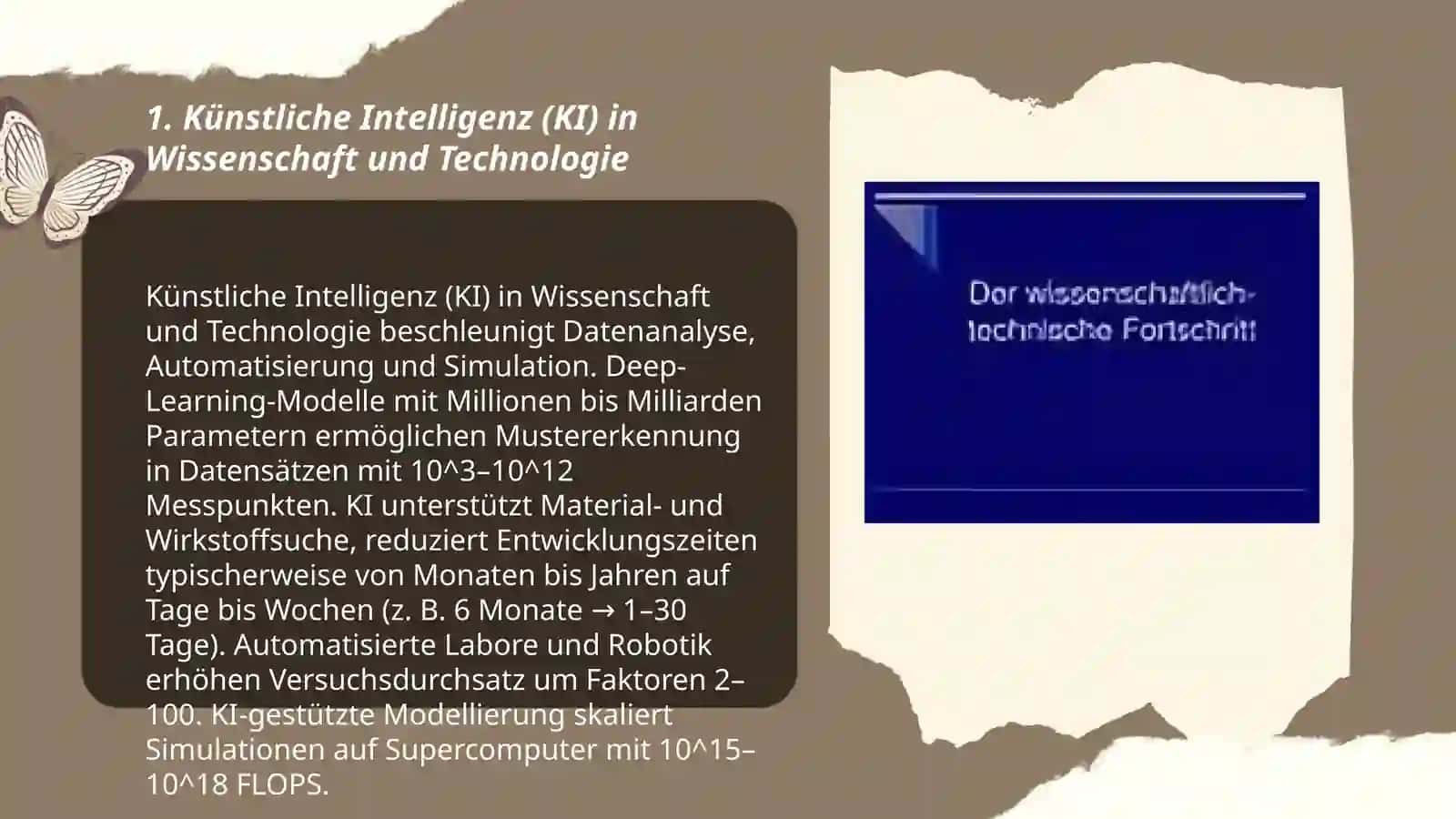 Wissenschaftliche und technologische Entwicklung und ihre Informationstechnologien 3