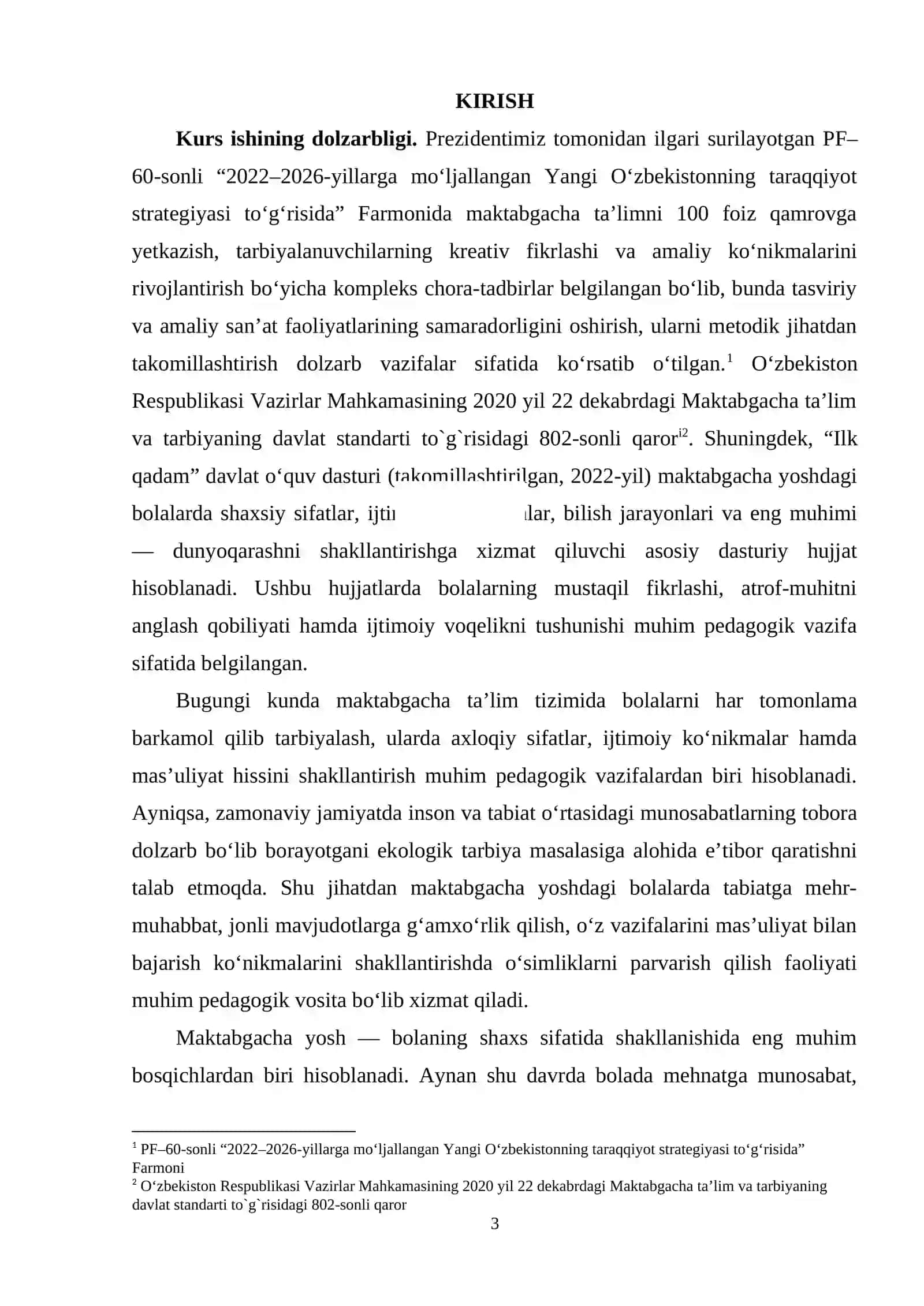 Maktabgacha ta’lim tashkilotida o‘simliklarni parvarish qilish orqali bolalarda mas’uliyat hissini shakllantirish 3